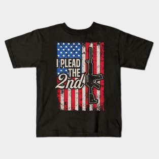 I Plead the 2nd Kids T-Shirt